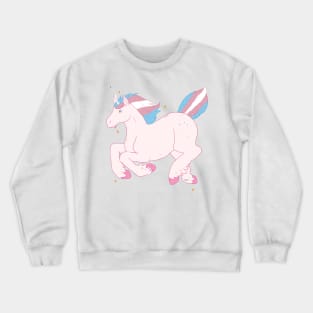 Trans Unicorn Crewneck Sweatshirt